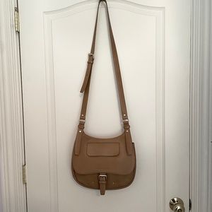 Longchamp Balzane Crossbody Brown Leather Bag
